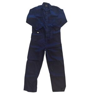 Tillman Navy Blue Coveralls Flame Resistant Cotton Workwear Utility Size 2XL